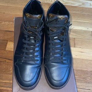 Authentic Hi Top Louis Vuitton Sneakers